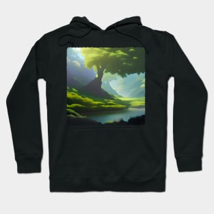 Eldritch Dreamscapes (25) - Fantasy Landscapes Hoodie